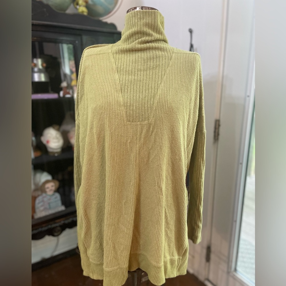 Anthropologie Turtleneck Tunic Dress (light sweater) - size M